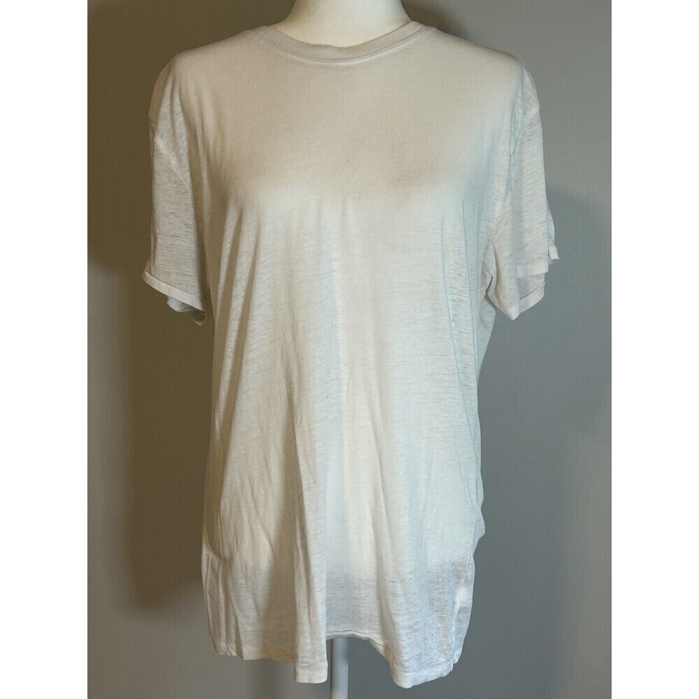 Aéropostale Loose Fit Light White Tee Women’s Medium